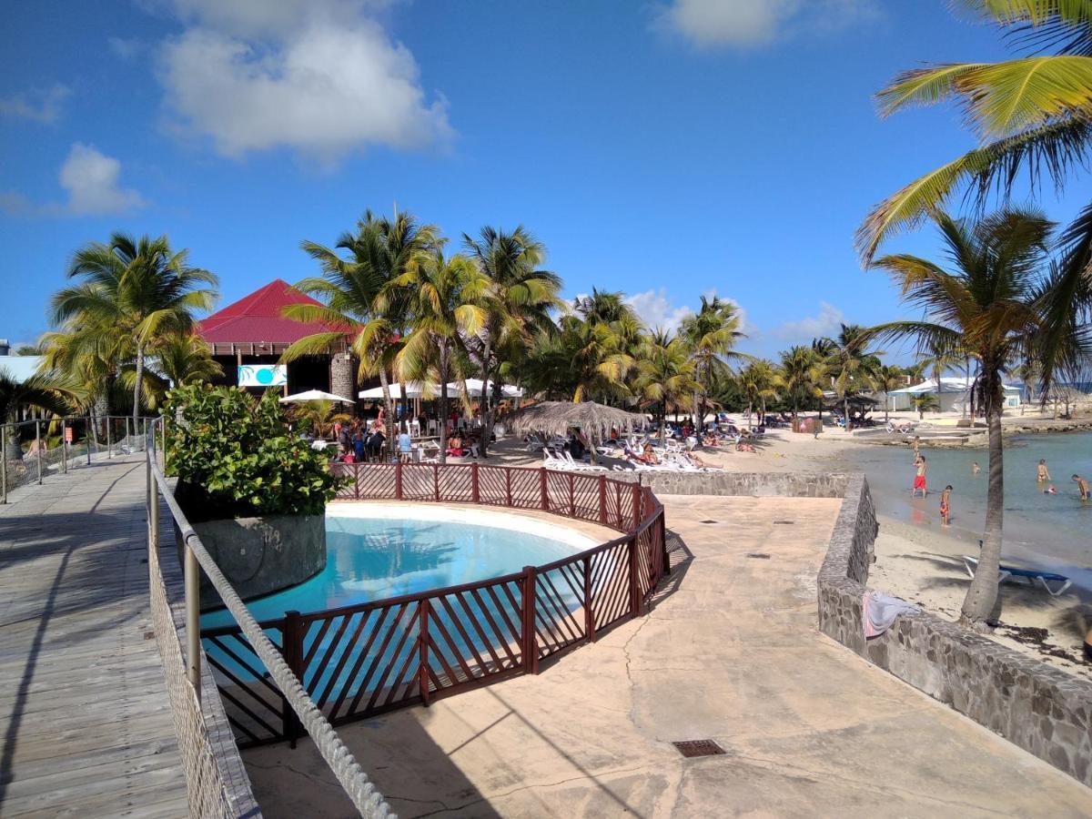 Studio Avec Grande Piscine, Plage Cannelle Caraibes 圣弗朗索瓦 外观 照片