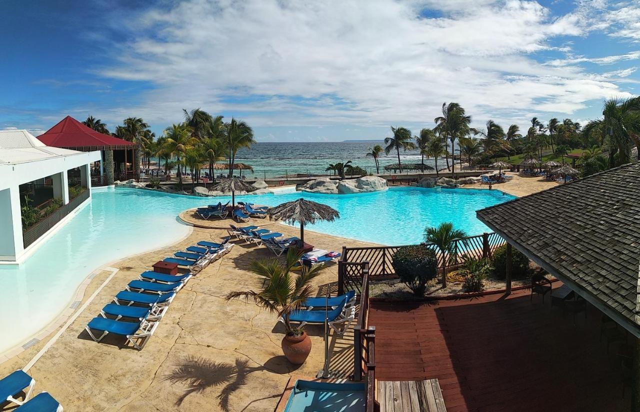 Studio Avec Grande Piscine, Plage Cannelle Caraibes 圣弗朗索瓦 外观 照片