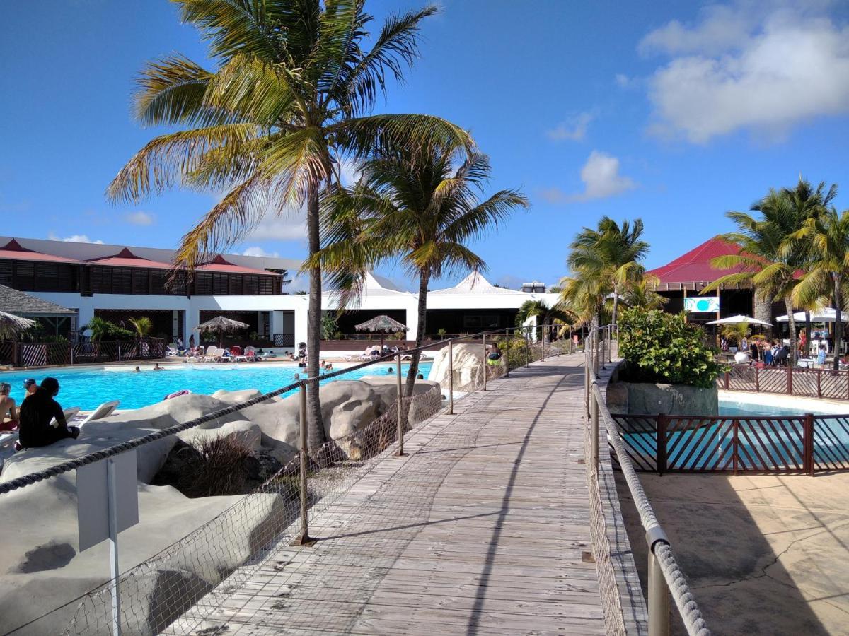 Studio Avec Grande Piscine, Plage Cannelle Caraibes 圣弗朗索瓦 外观 照片