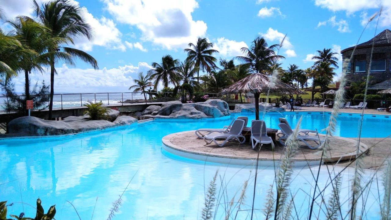 Studio Avec Grande Piscine, Plage Cannelle Caraibes 圣弗朗索瓦 外观 照片